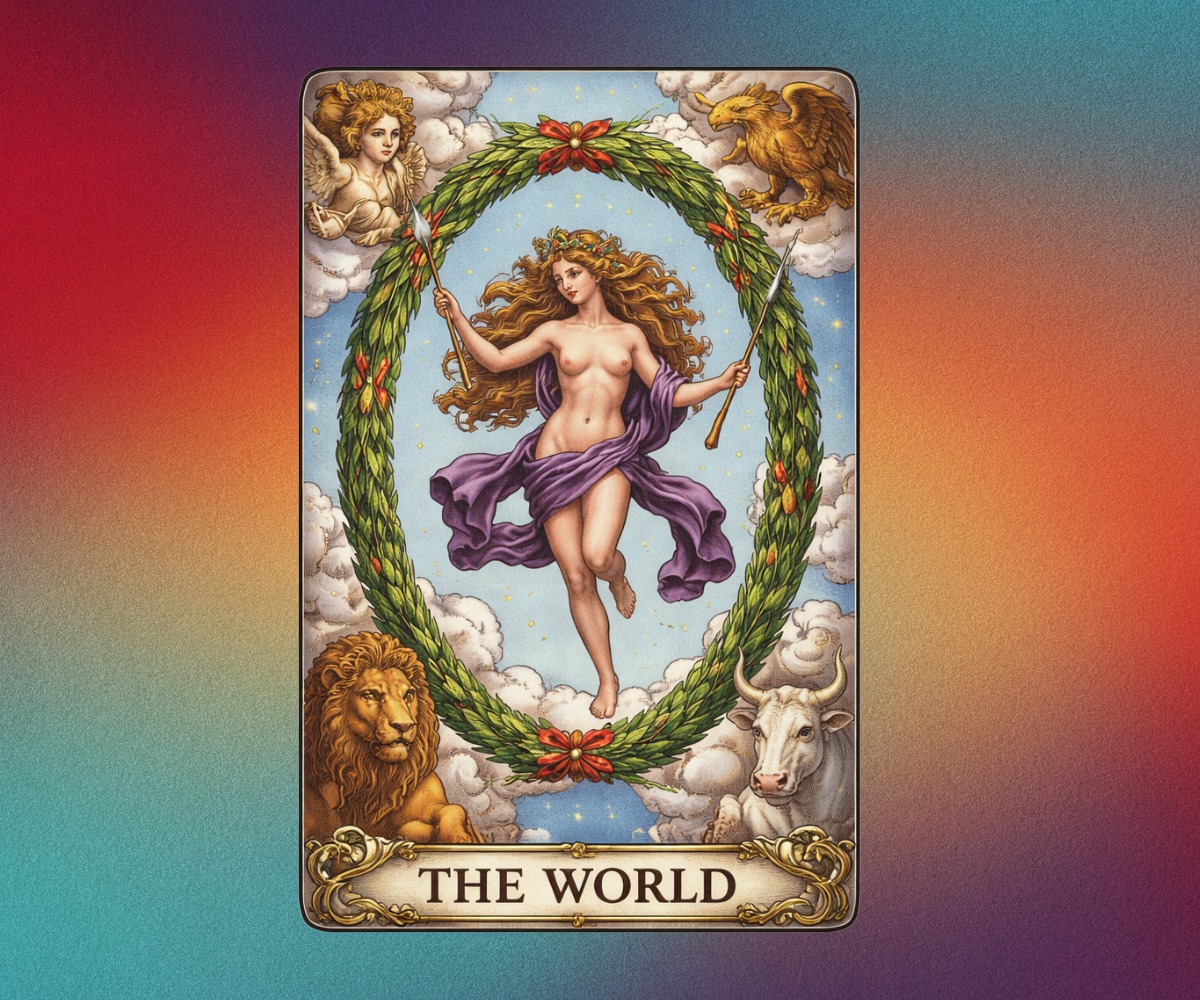 El Mundo Carta de Tarot