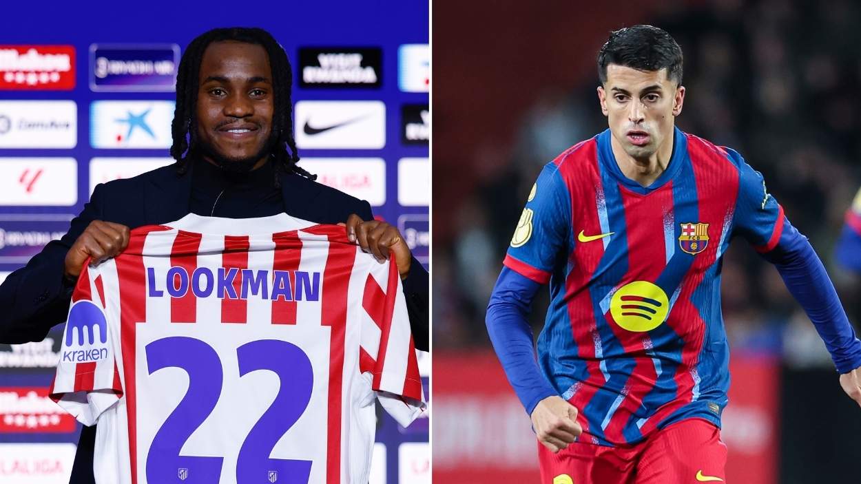 Mientras Ademola Lookman gana 6 millones en el Atlético de Madrid, esto cobra João Cancelo en el FC Barcelona. EP