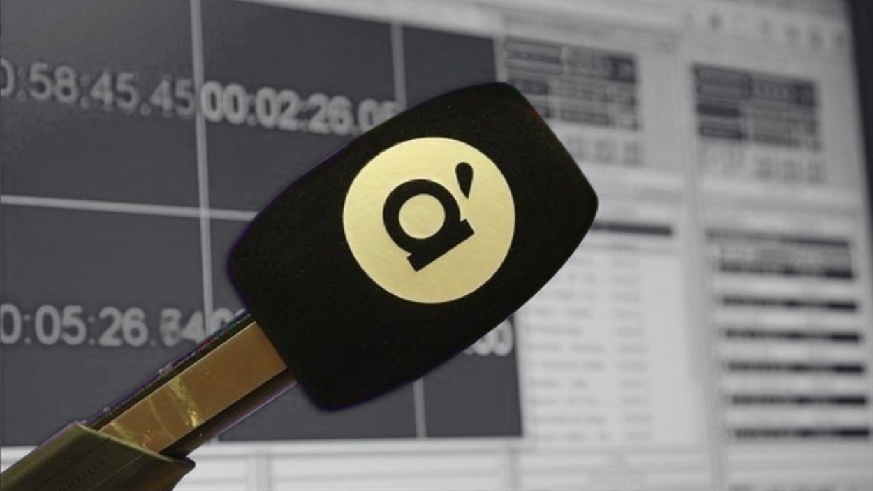 Imagen de recurso del micrófono de À Punt. EP.