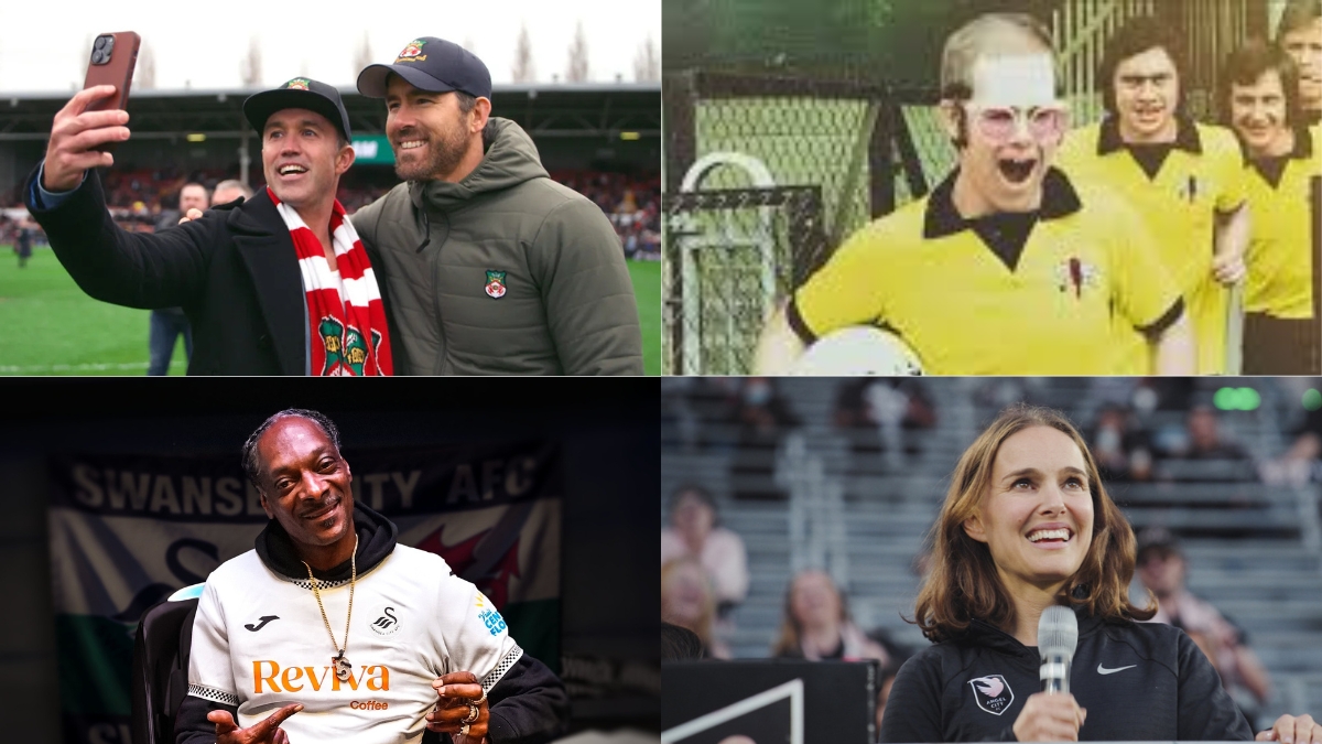 Los famosos que son propietarios de clubes de fútbol| Montaje propio