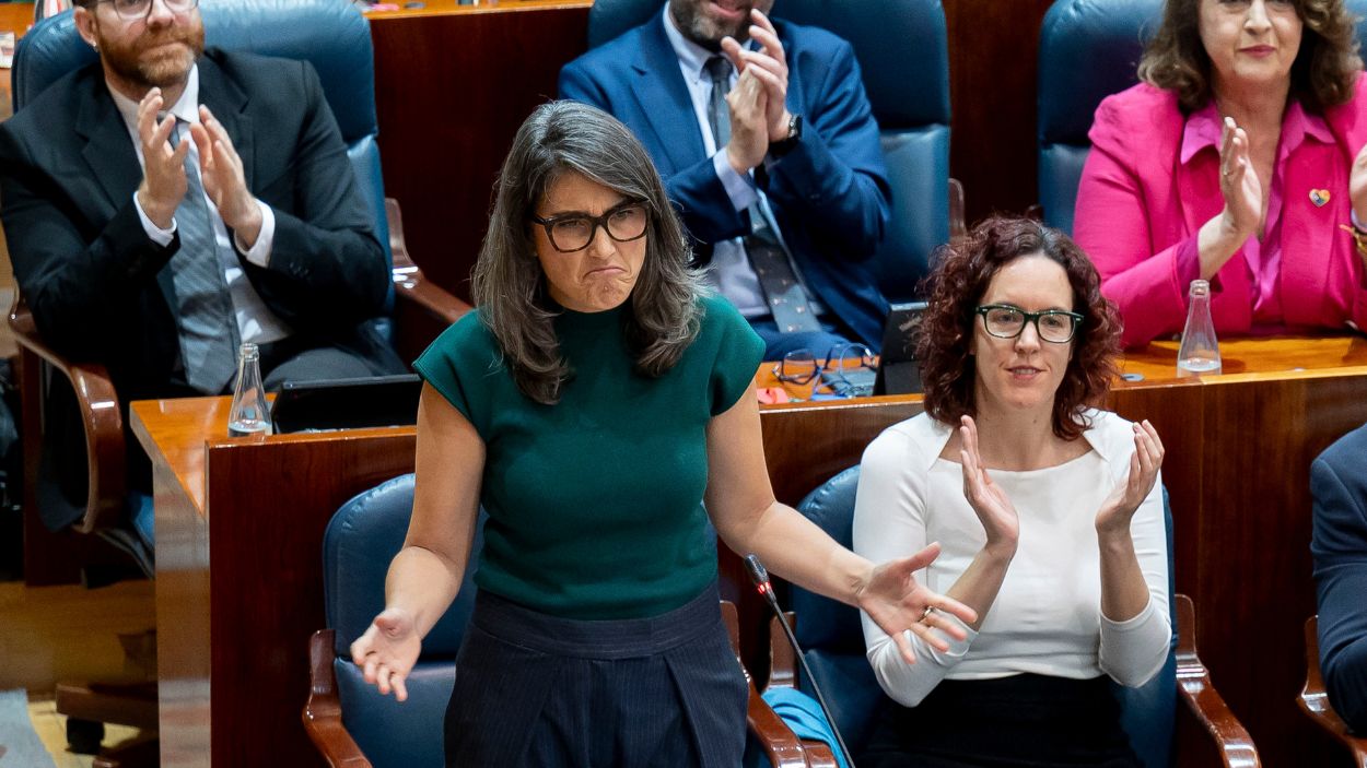 La portavoz de Más Madrid en la Asamblea, Manuela Bergerot. EP