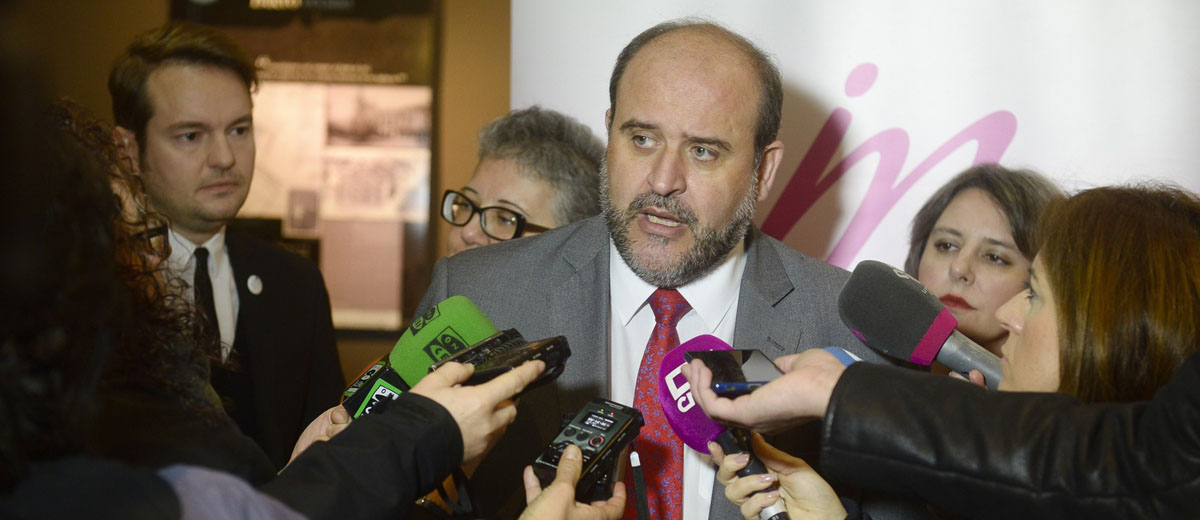 El vicepresidente del Gobierno de Castilla-La Mancha, Jose Luis Martínez Guijarro. 