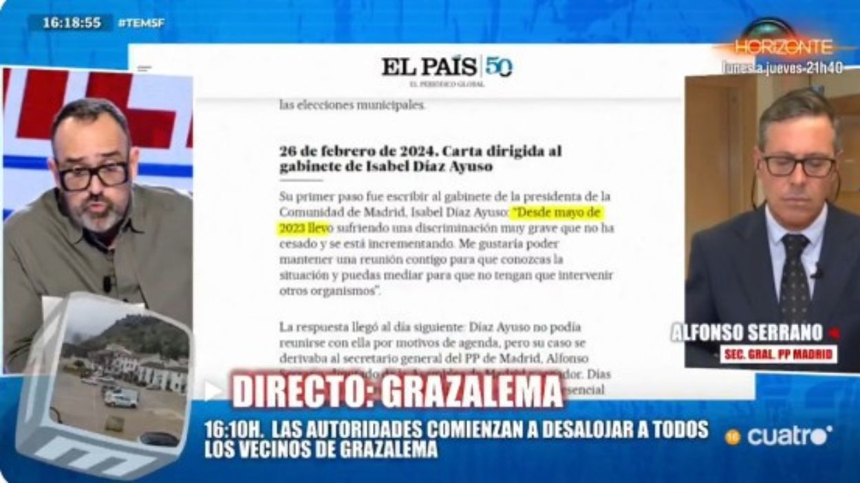 Risto Mejide y Alfonso Serrano, en 'Todo es mentira'. Mediaset