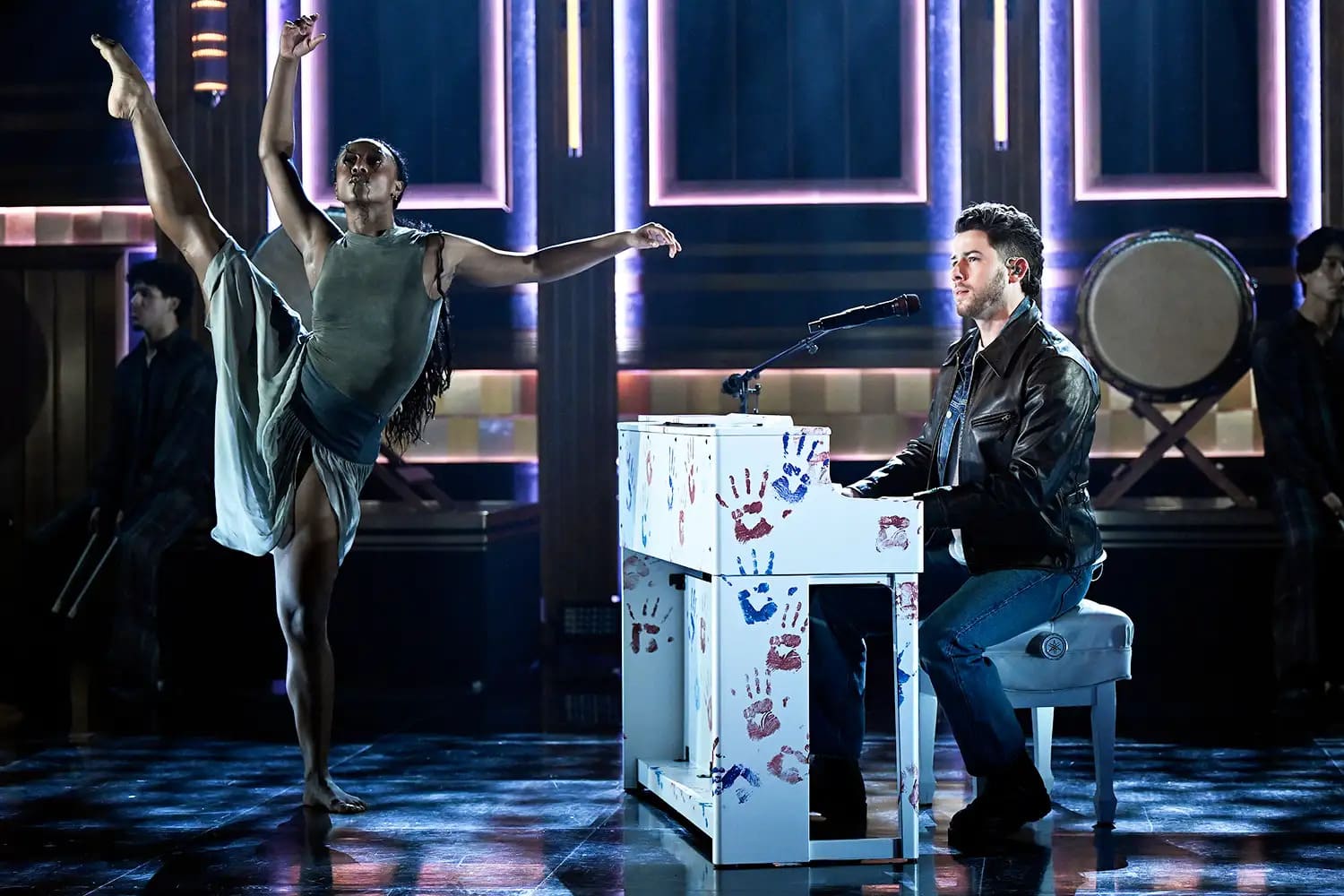 Nick Jonas en 'the tonight show'