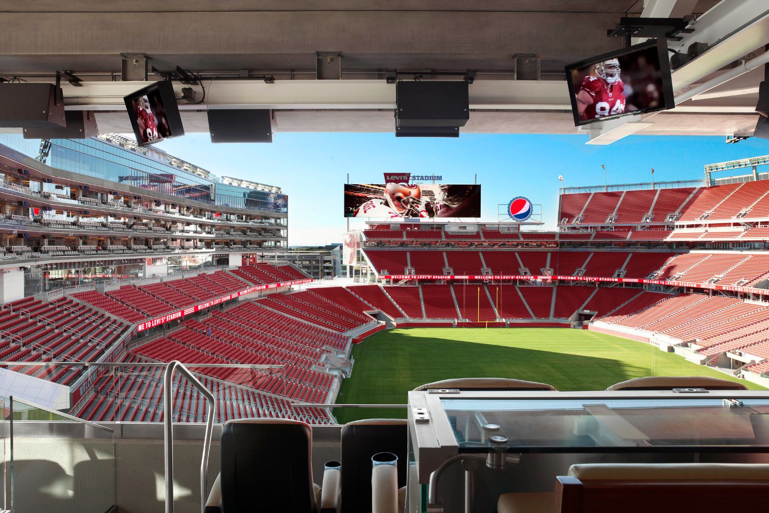 Interior del Levis Stadium