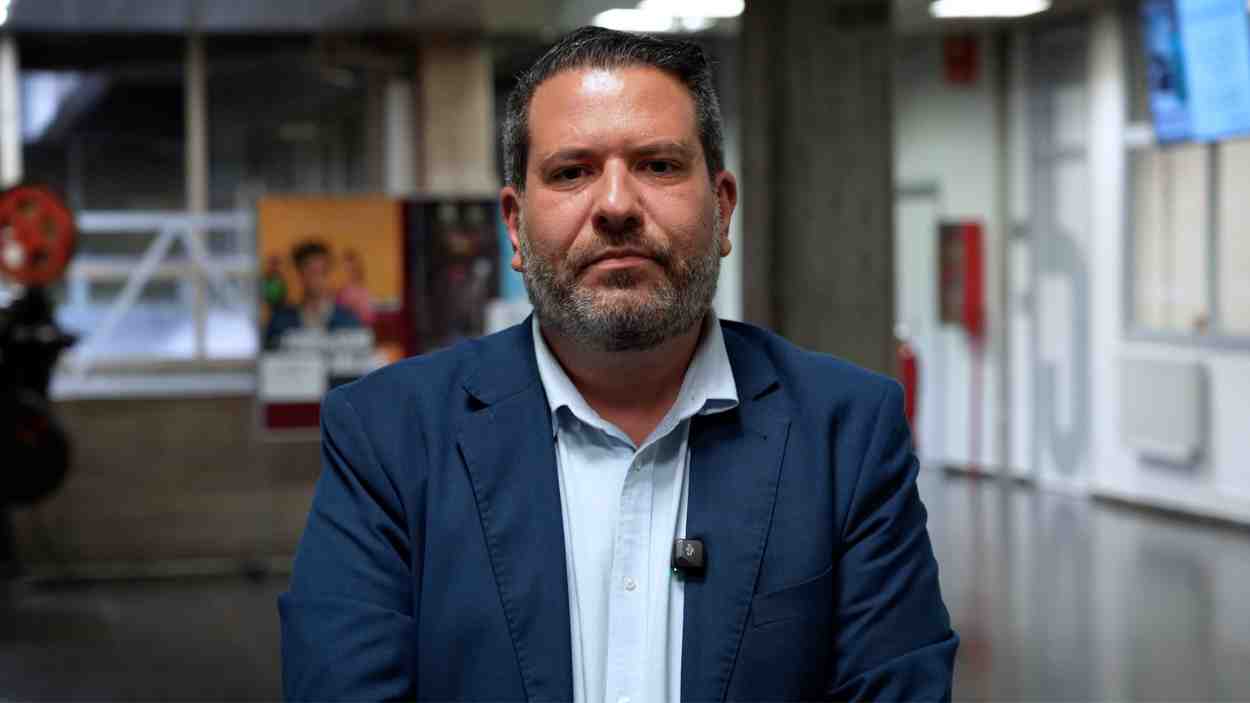 La mesa del director, José María Garrido