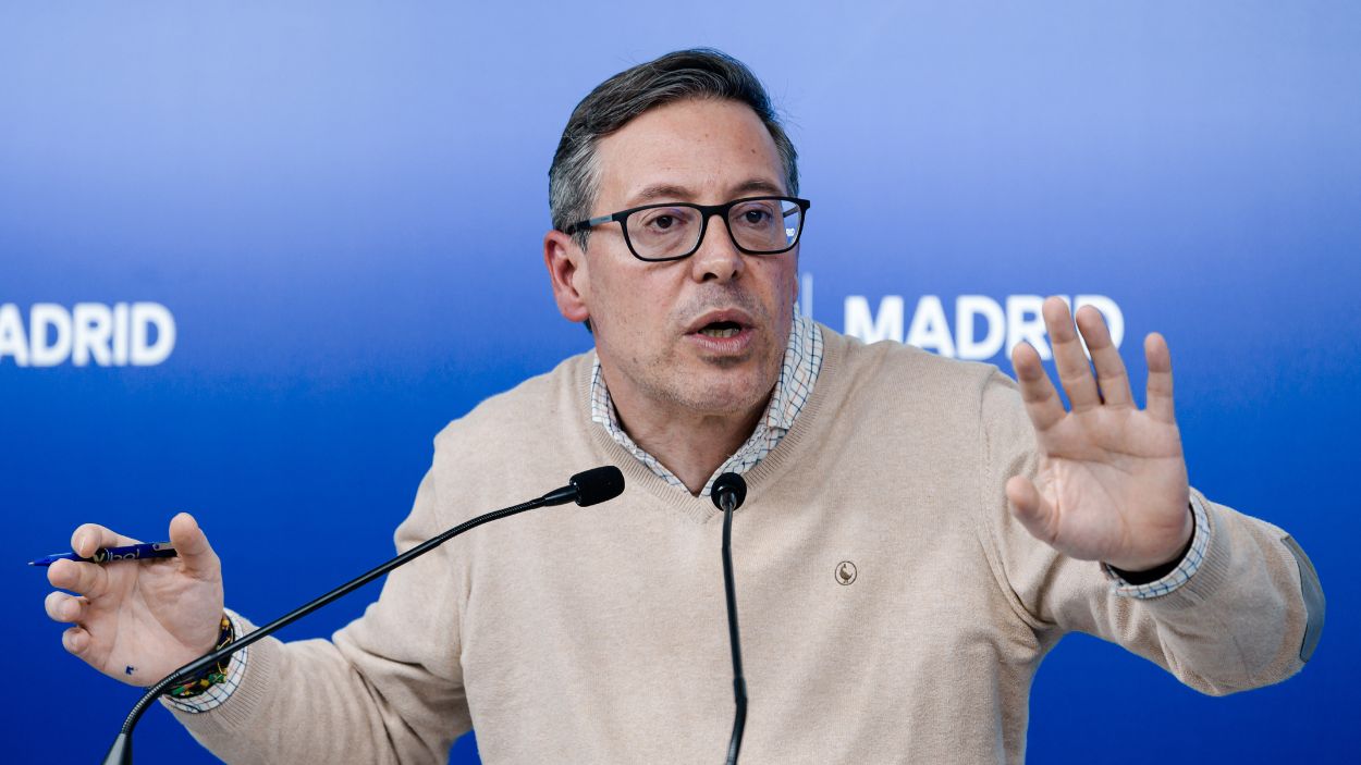 El secretario general del PP de Madrid, Alfonso Serrano. EP.