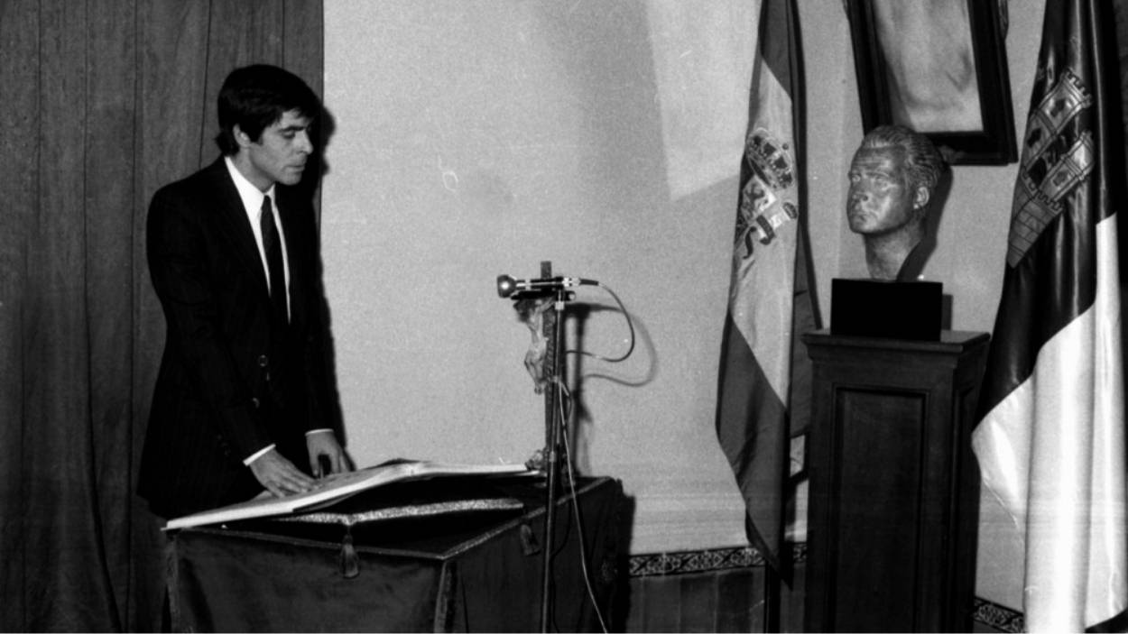 Jesús Fuentes Lázaro, presidente de Castilla-La Mancha entre diciembre de 1982 y mayo de 1983. Archivo EP.