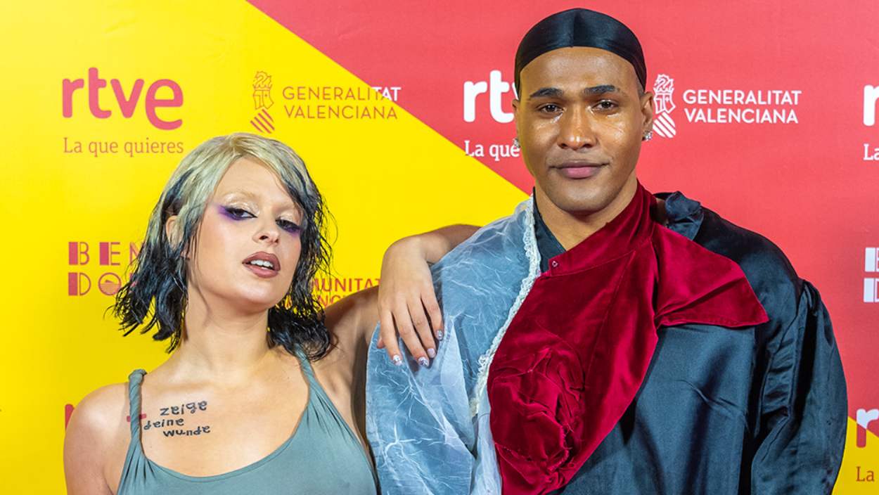 Dora y Marlon Collins, participantes del Benidorm Fest 2026