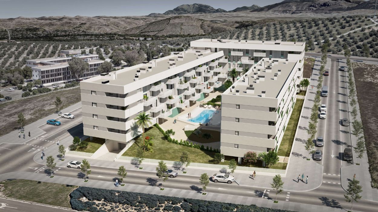 Proyecto Plazea, de vivienda protegida, en la ciudad de Jaén