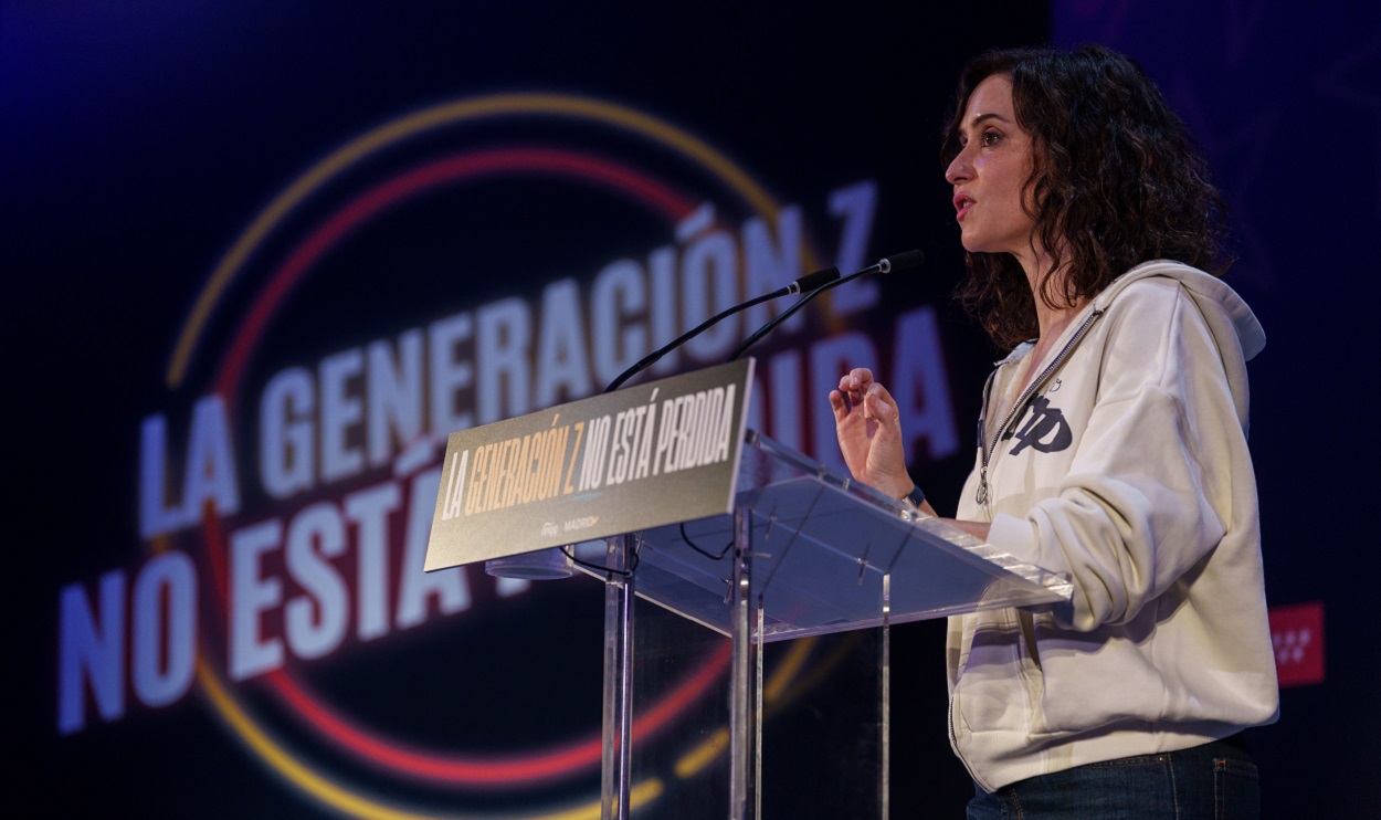 La presidenta de la Comunidad de Madrid, Isabel Díaz Ayuso. EP
