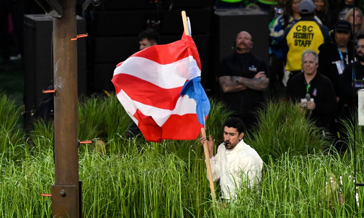 Bad Bunny en la Super Bowl 2026.EP