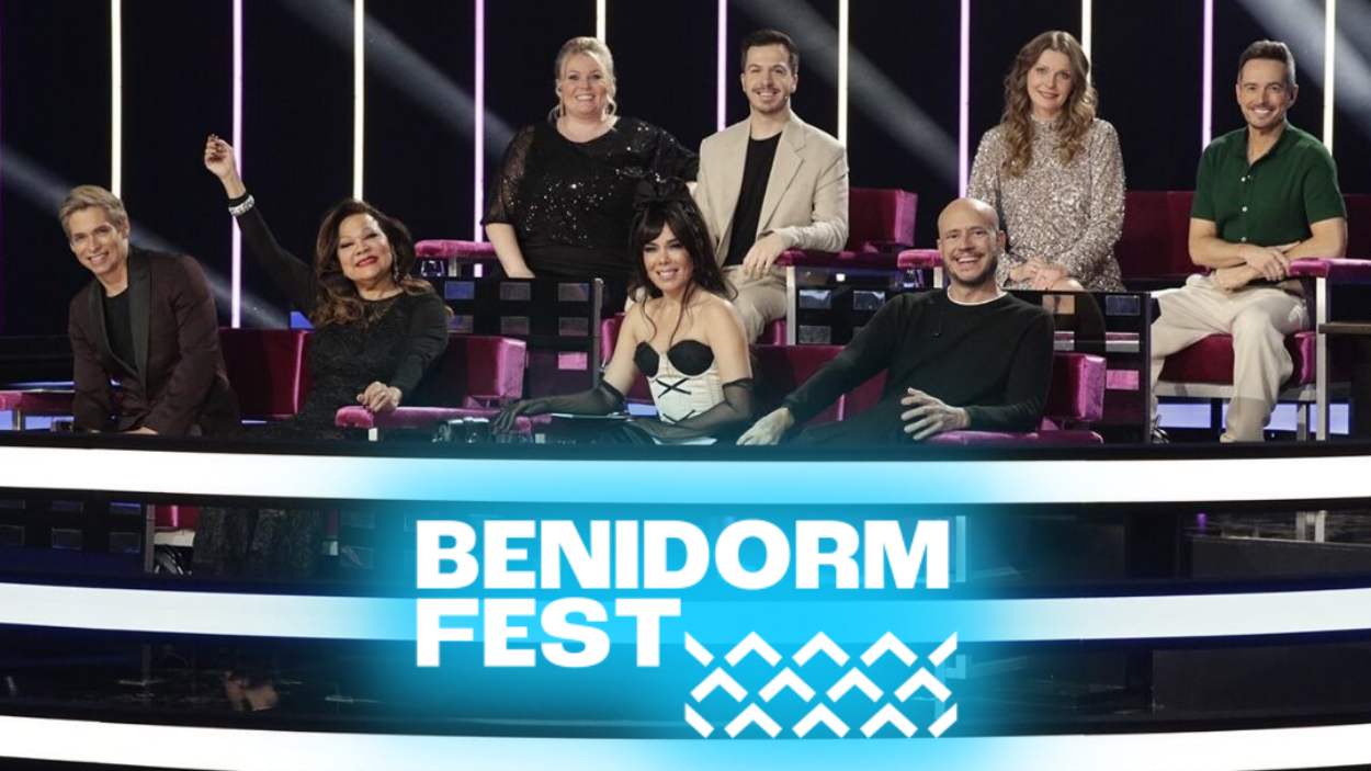 El jurado del Benidorm Fest 2024 (RTVE)