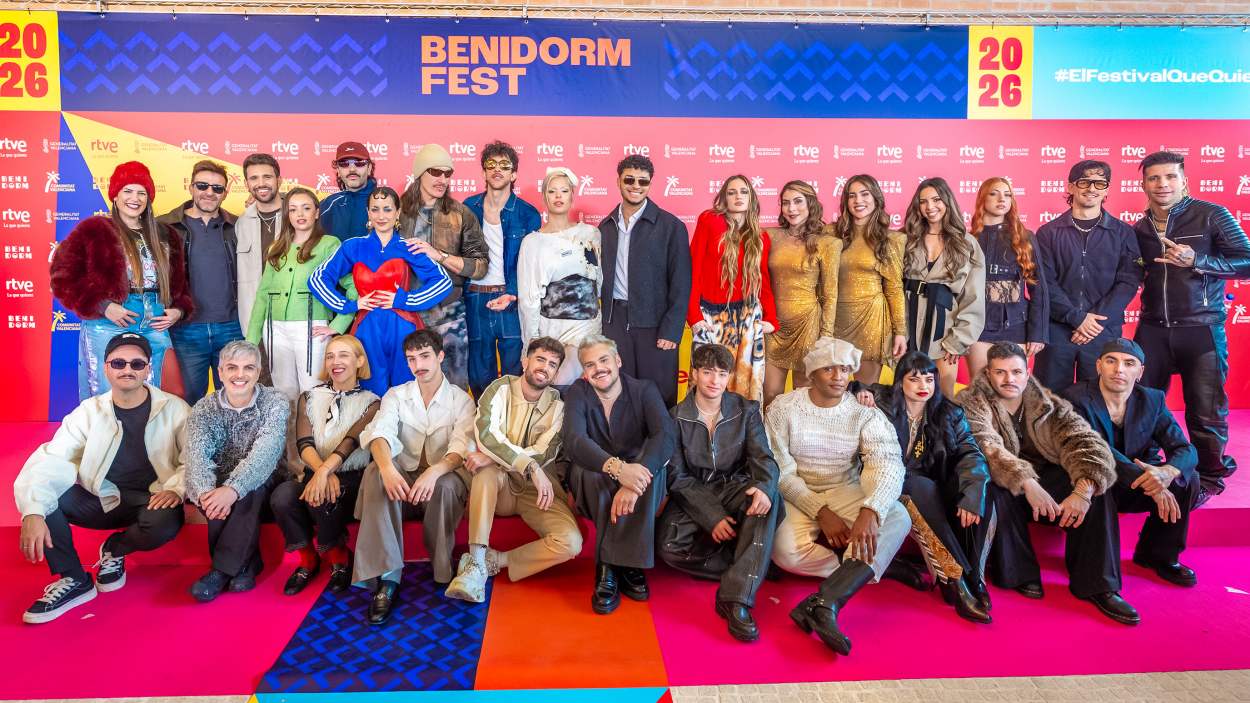 Los participantes del Benidorm Fest 2026