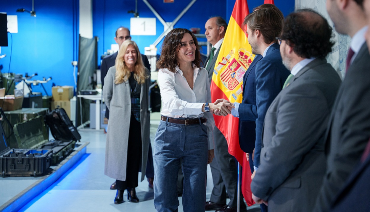La presidenta de la Comunidad de Madrid, Isabel Díaz Ayuso. EP