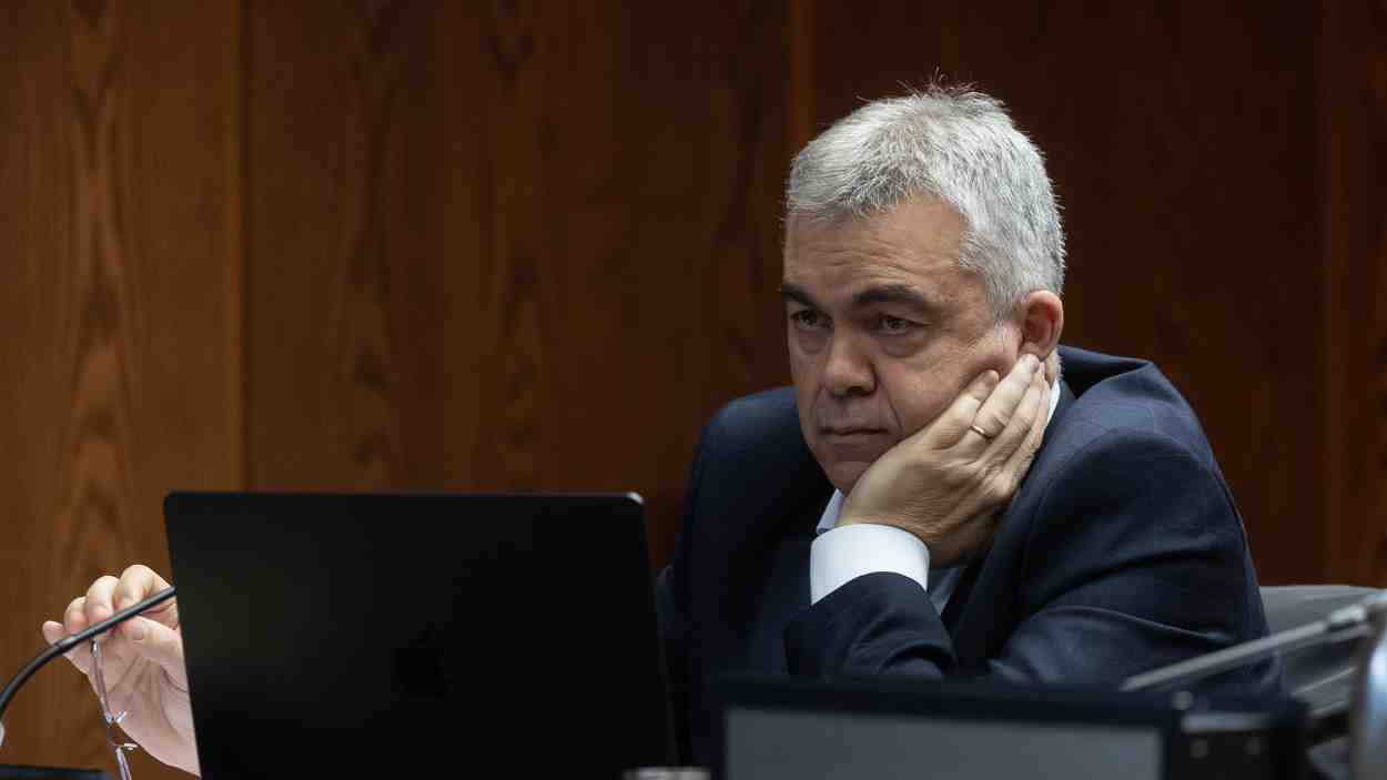 Santos Cerdán en la Comisión Koldo. EP