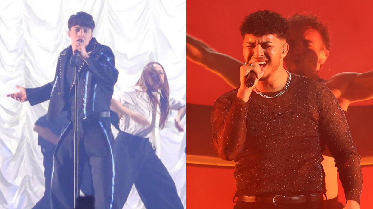 Izan Llunas y Kenneth, finalistas y favoritos del Benidorm Fest 2026
