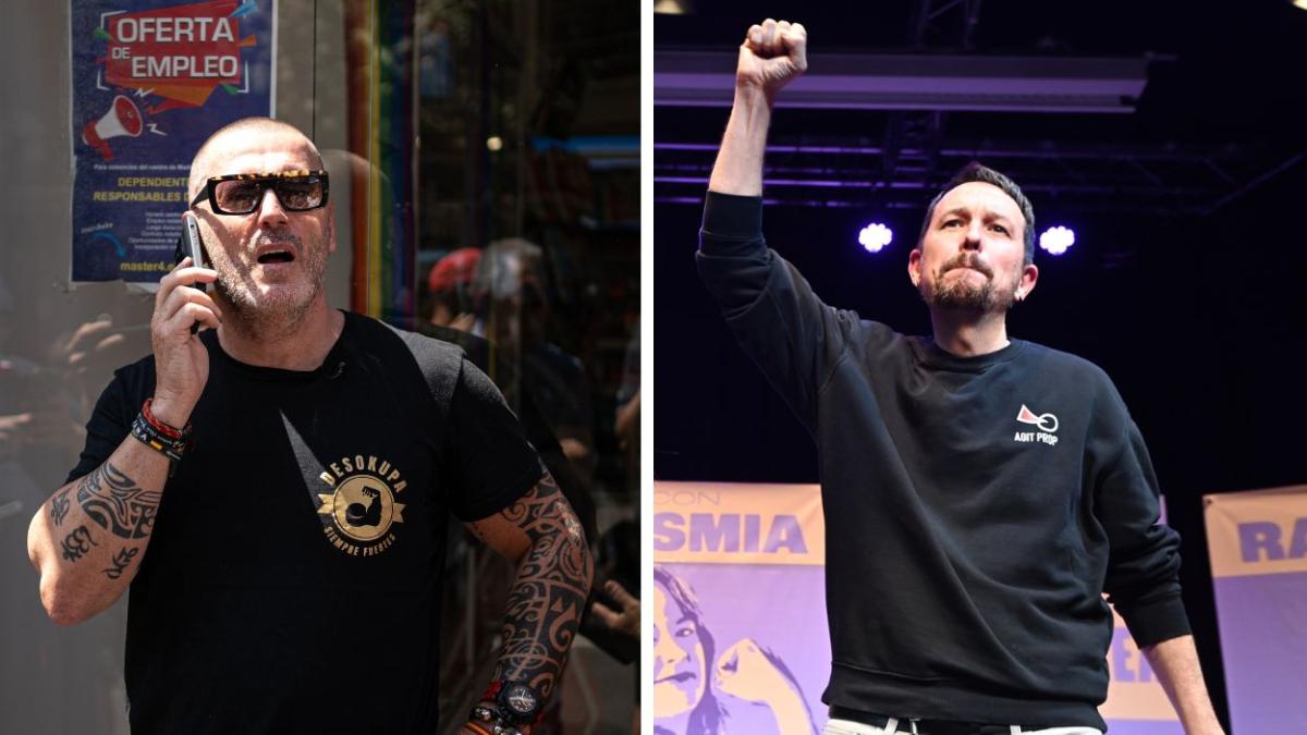 Pablo Iglesias denuncia por amenazas graves a Daniel Esteve, líder de  Desokupa