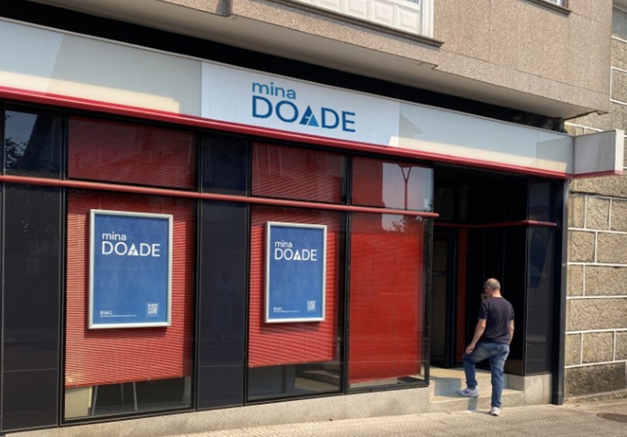 Imagen de la sede de la mina de Doade en Beariz, Ourense (Foto: Europa Press).