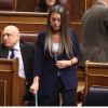 La portavoz de Junts Per Catalunya en el Congreso de los Diputados, Miriam Nogueras. EP