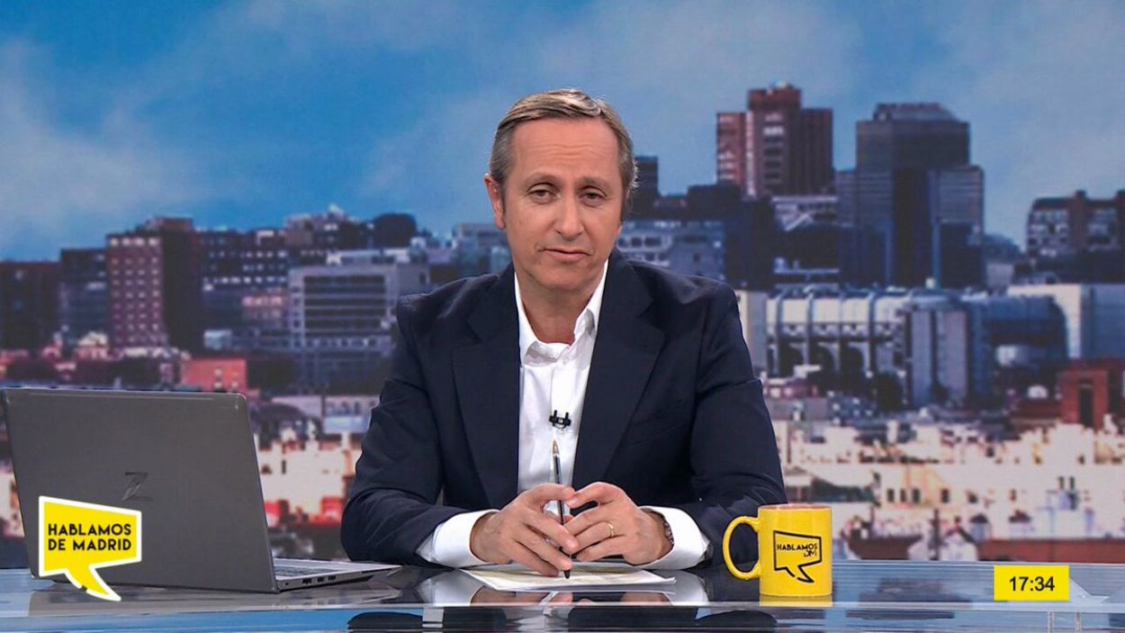 Carlos Cuesta en 'Hablamos de Madrid'. RTVM