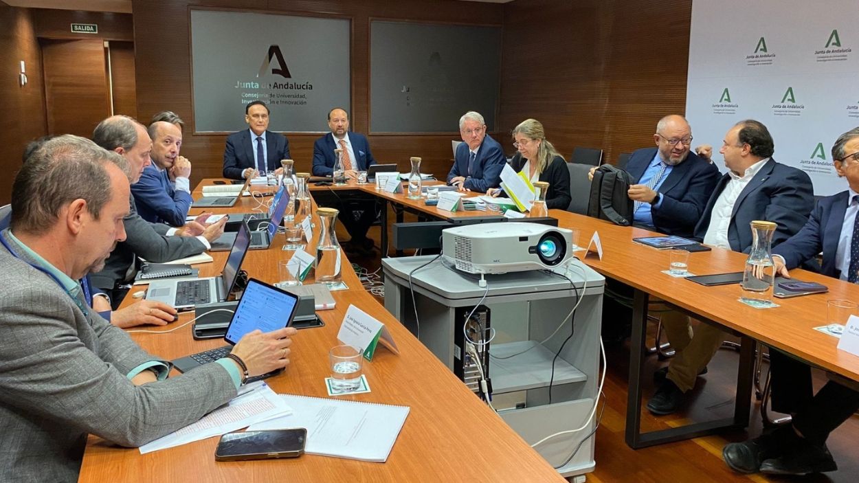 Comisión académica del Consejo andaluz de Universidad / Archivo EP