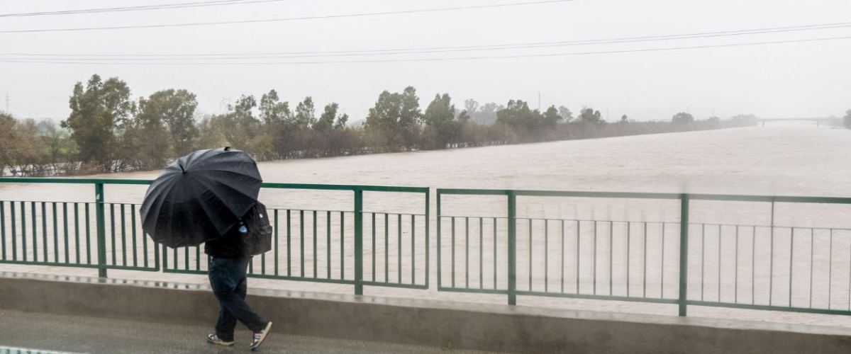 La borrasca ‘Nils’ dejará abundantes precipitaciones hasta el sábado, día que finalizará el largo periodo de lluvias