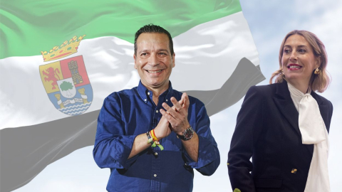 Filtraciones, insultos y ataques personales entre Vox y Guardiola convierten Extremadura en un polvorín