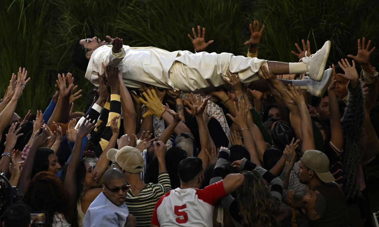 La actuación de Bad Bunny. EP