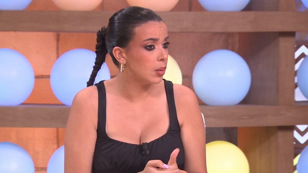 Sarah Santaolalla en 'Malas Lenguas'. TVE 