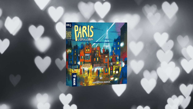 Paris La Cité de la Lumière, un juego de mesa para San Valentín