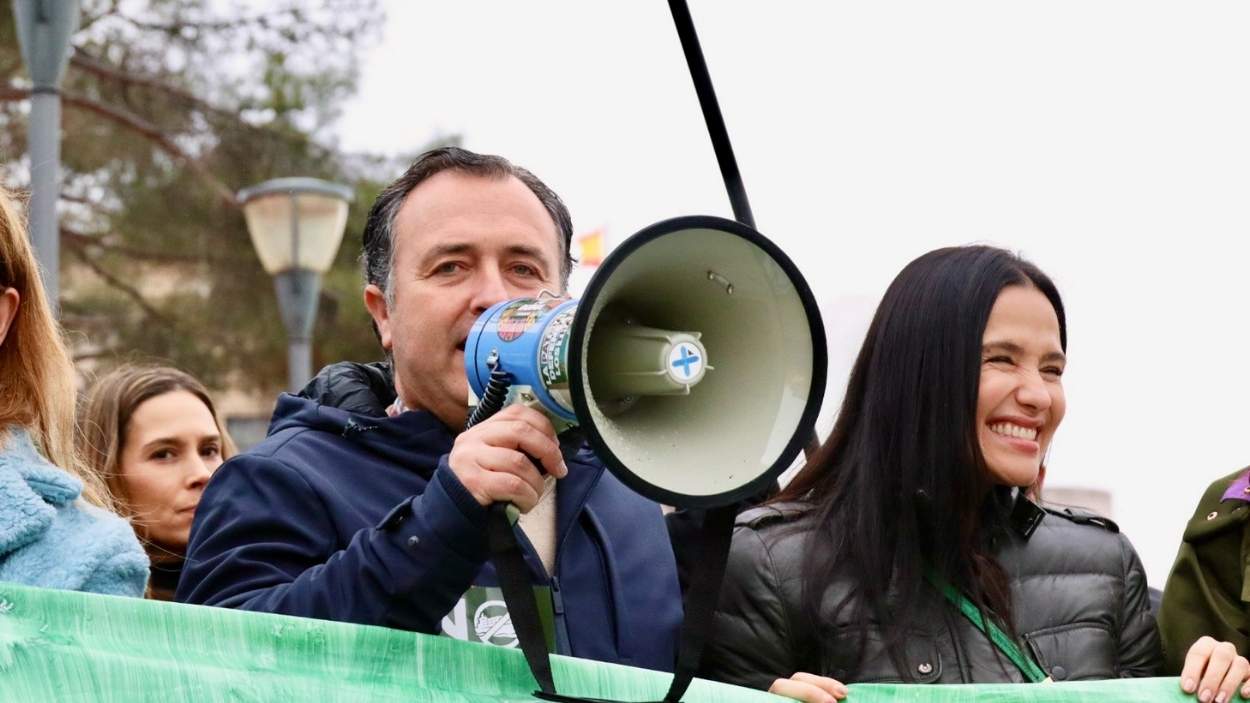 David Moreno, presidente de Vox en Castilla-La Mancha.