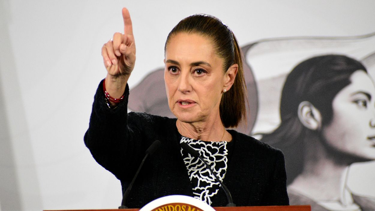 La presidenta de México, Claudia Sheinbaum. EP.