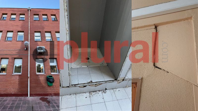 Murciélagos, estalactitas y posible presencia de uralita: las fotos de la vergüenza de la Educación de Ayuso