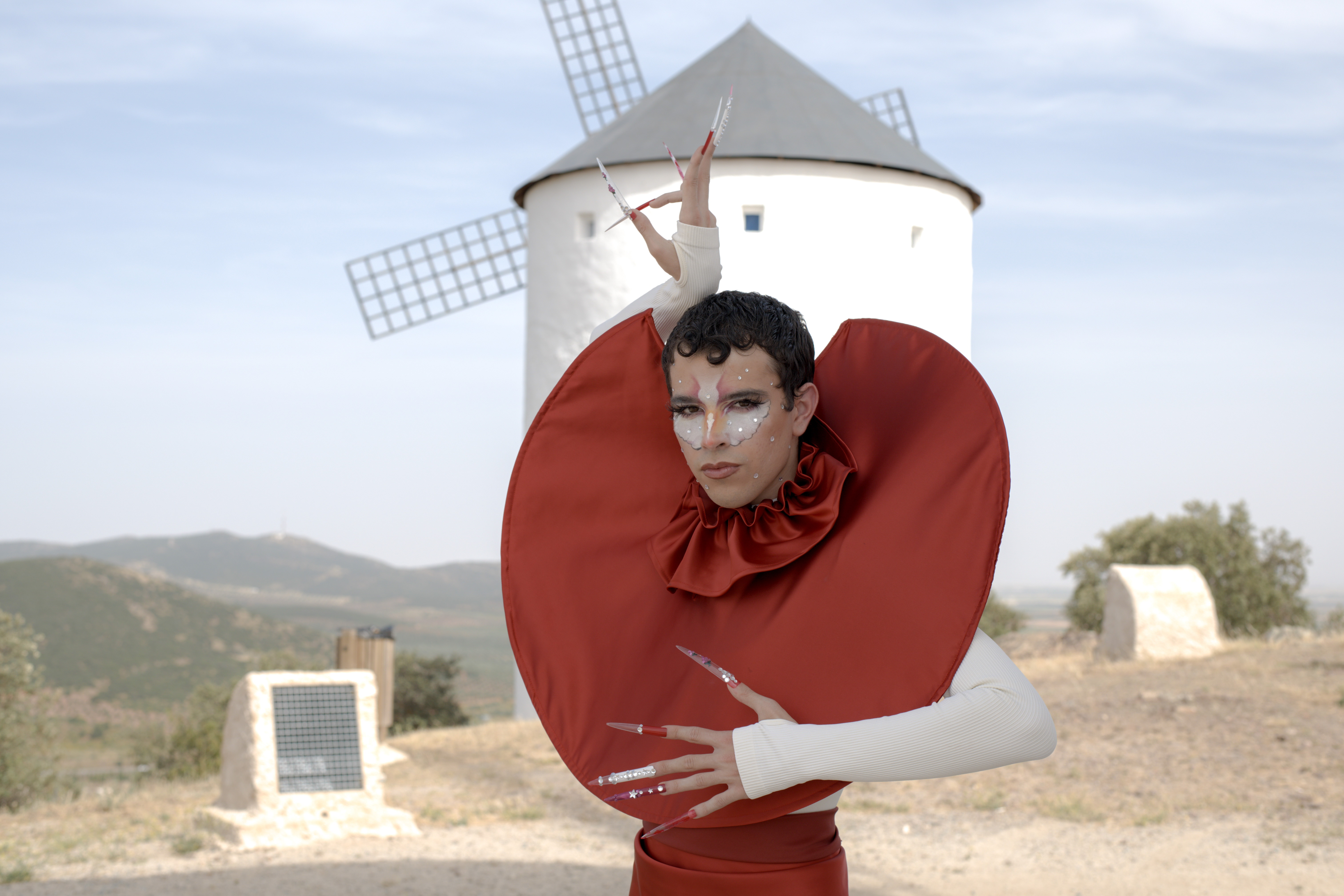 El artista rural José Lara en 'Deconstrucción manchega'. Imagen cedida.