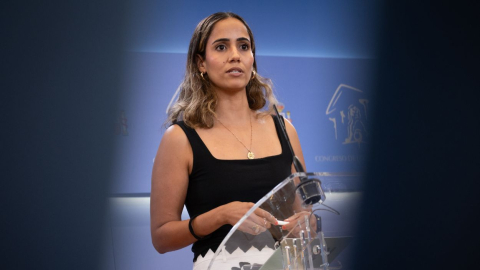 Tesh Sidi, diputada de Sumar, víctima de amenazas de muerte y mensajes de odio en redes: "Acabarás siendo fusilada"