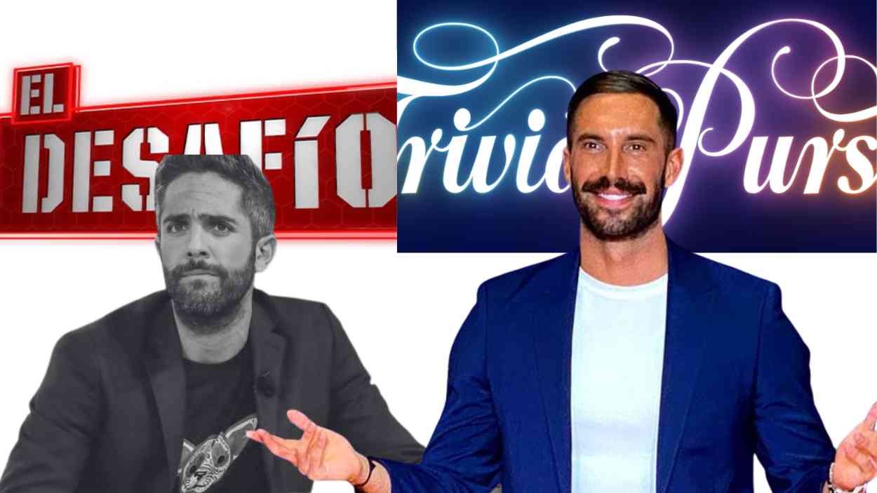 Los presentadores de ‘El Desafío’ y ‘Trivial Pursuit’.