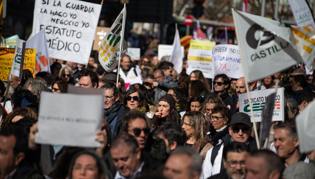 Huelga sanitaria. EP