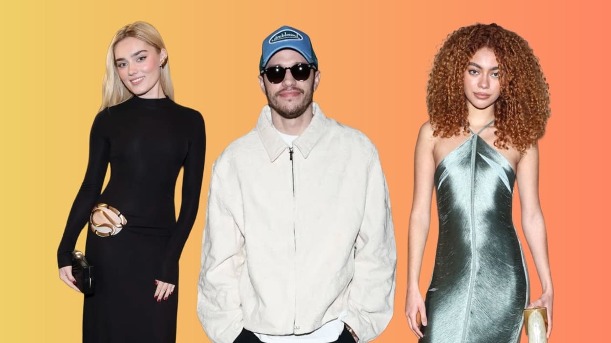 Pete Davidson, Meg Donnelly  y Ksenia Daniela Kharlamova