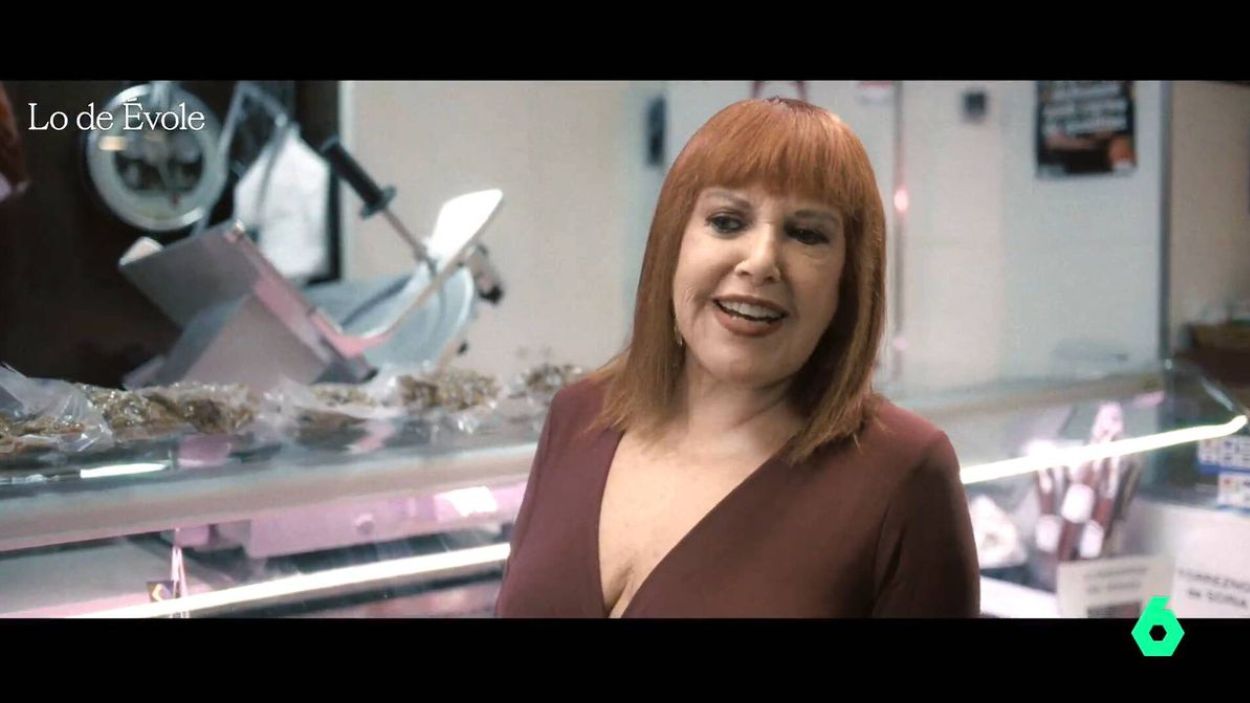 Loles León en 'Lo de Évole'. Atresmedia