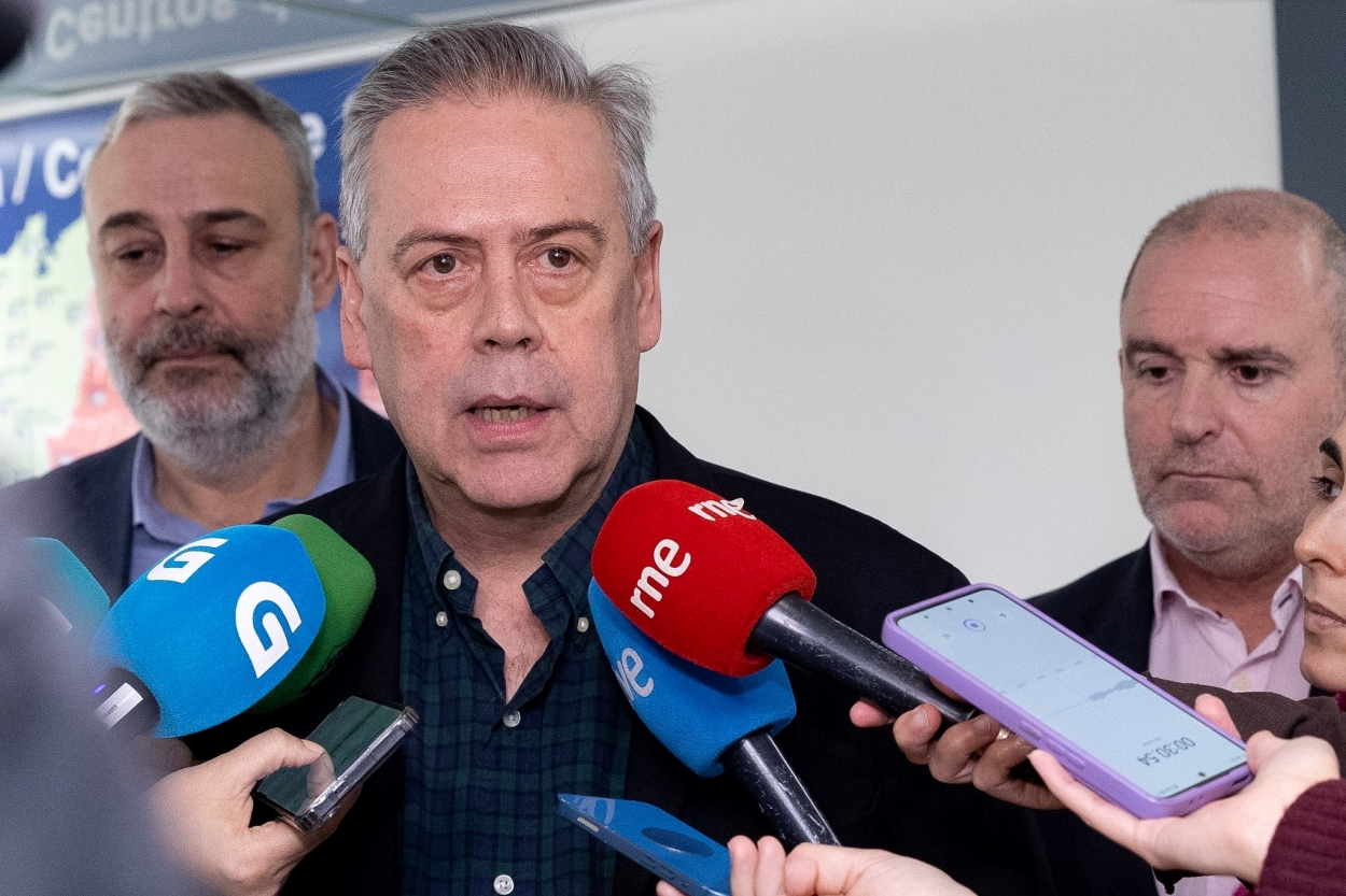 Las palabras de la semana pasada del conselleiro de Sanidade, Gómez Caamaño, en la imagen, han sido criticadas por el sindicato Satse (Foto: Europa Press).