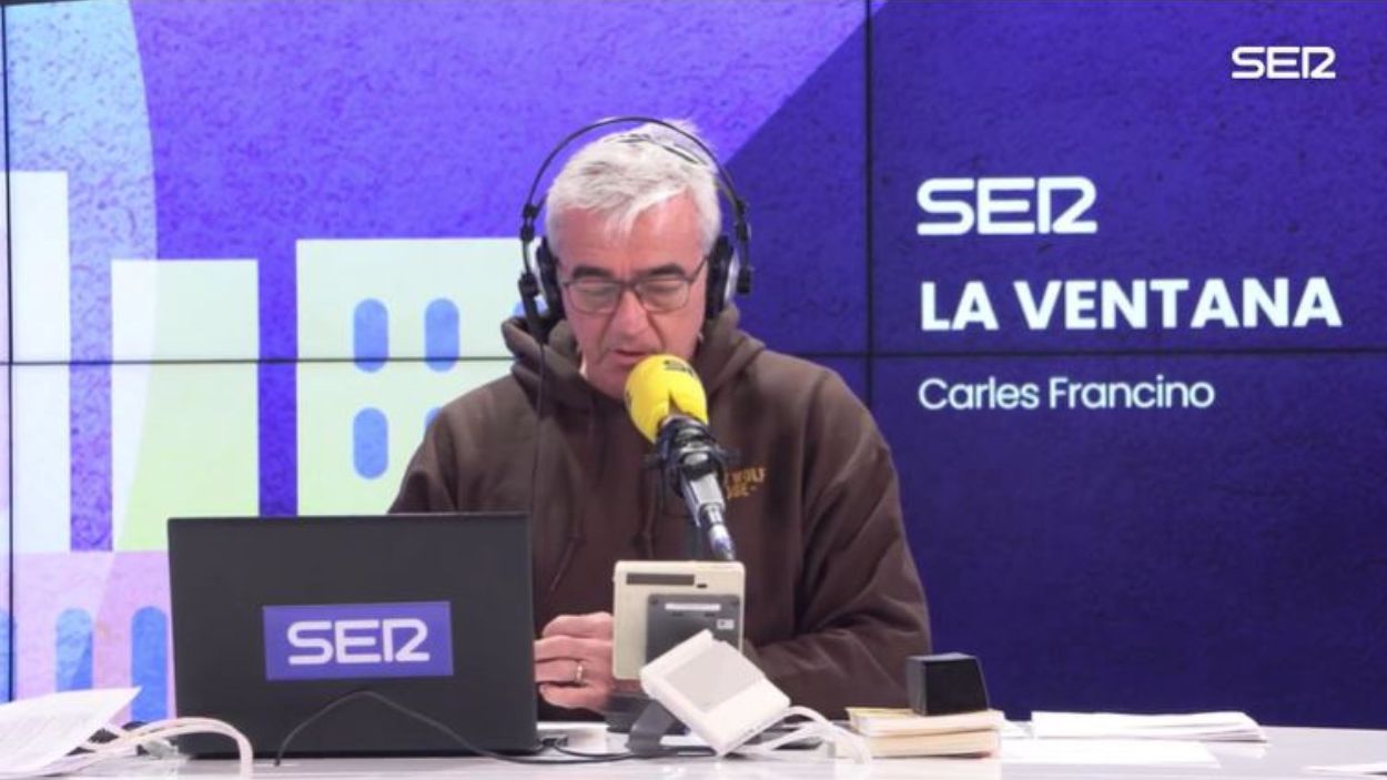 Carles Francino en 'La Ventana'. Cadena SER.