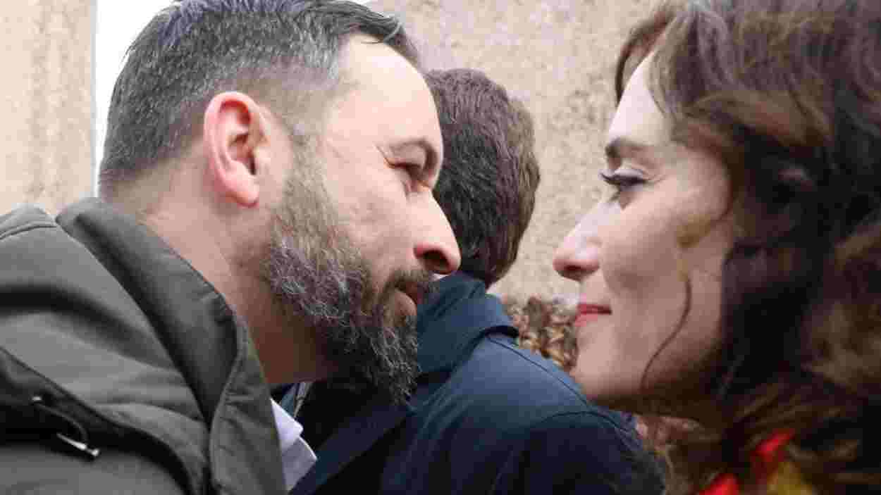 Ayuso y Abascal en una imagen de archivo. EP