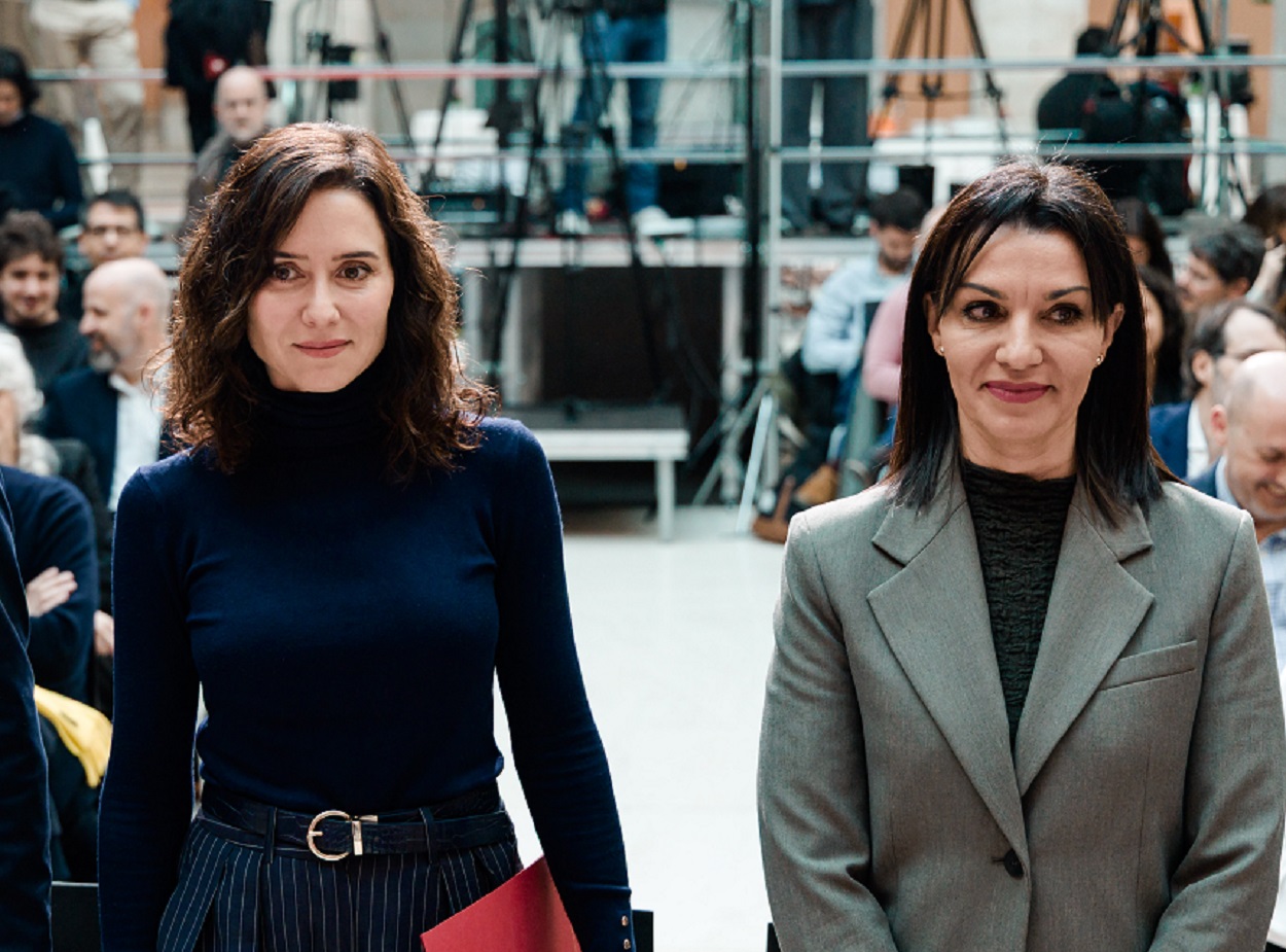 Isabel Díaz Ayuso y Mercedes Zarzalejo. EP