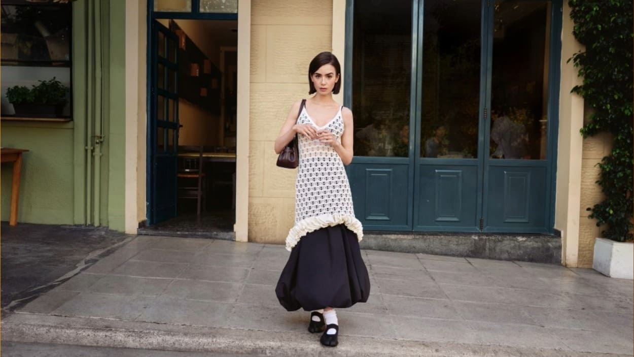 Lily Collins por Zalando