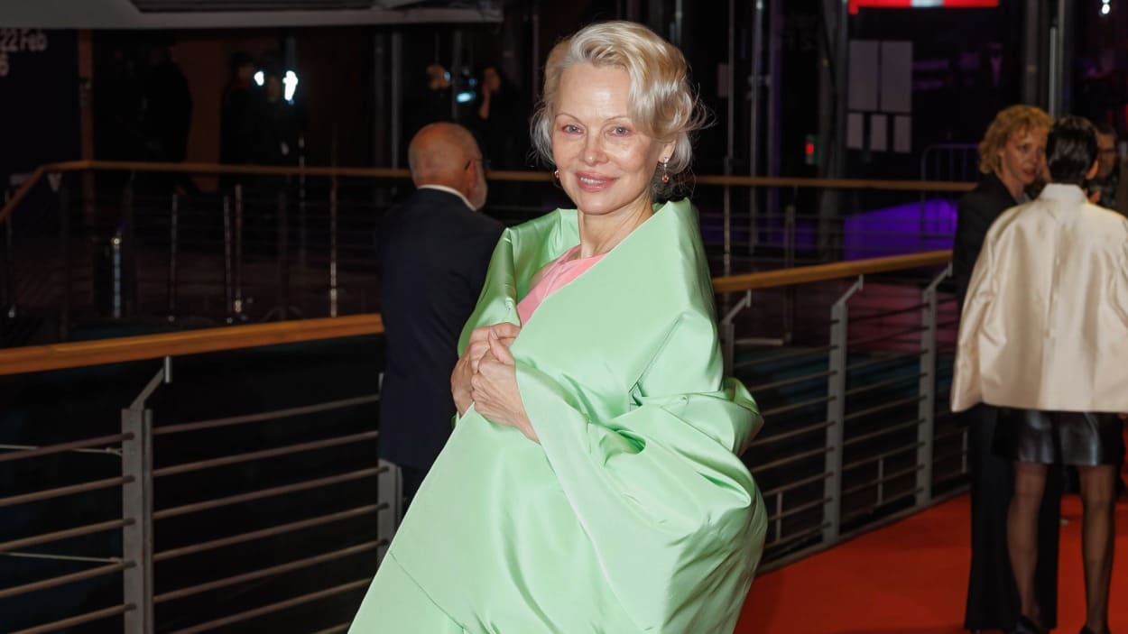 Pamela Anderson en el Festival de Berlín