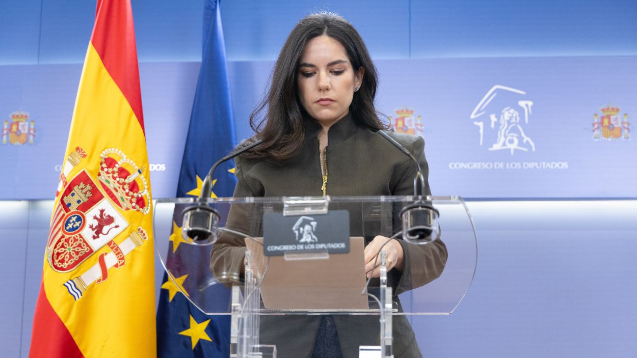 La portavoz de Vox en el Congreso, Pepa Millán. EP