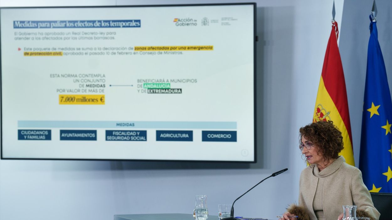 Vicepresidenta del Gobierno y ministra de Hacienda, María Jesús Montero / EP