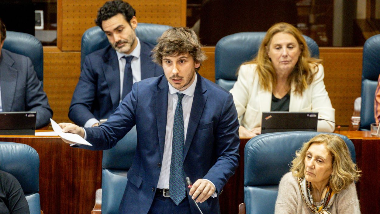 El diputado del PP en la Asamblea de Madrid Pablo Posse. EP.