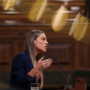 La portavoz parlamentaria de Junts per Catalunya en el Congreso de los Diputados, Miriam Nogueras. EP.